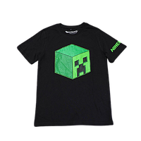 Футболка Creeper Head Minecraft чорна