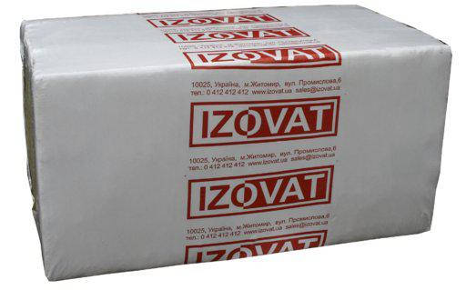 Базальтова вата IZOVAT, 30 мм, щільність135 кг/м3, фото 2