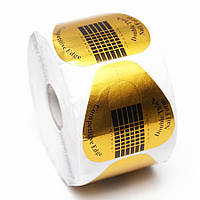 Форми для нарощування нігтів широка 500 шт.