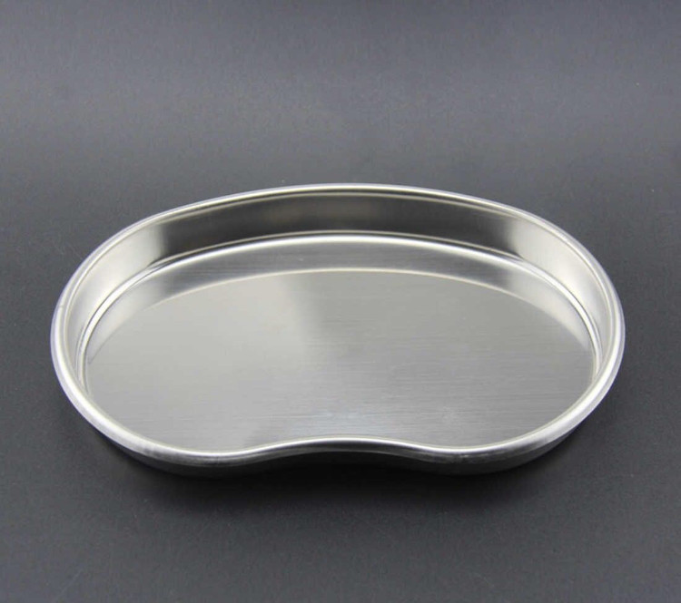 Металевий лоток середній для стерилізації та зберігання інструментів, 19,5*13,5*2,5 см, фото 1