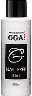 Nail Prep 3-in-1 (антисептик, Знежирювач, Cleanser) GGA 100 мл