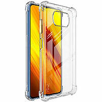 Защитный чехол IMAK Airbag MAX Case для Xiaomi Poco X3 / Poco X3 Pro - Transparent