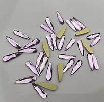 Камені Крапельки (скло), Фіолет10 шт.