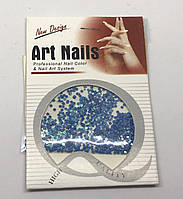 Мереживо з відливом блакитні, шт.