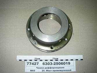 Чашка диференціала (вир-во МАЗ) 6303-2506019