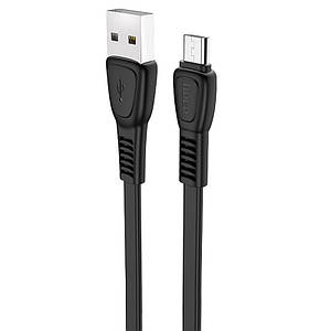 Дата кабель Hoco X40 Noah USB to MicroUSB (1m) Чорний