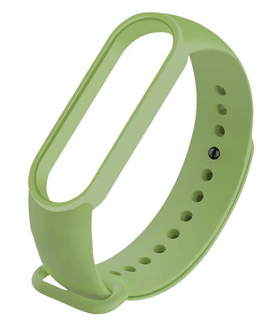 Ремінець NZY для Xiaomi Mi Band 5 Силікон М'ятний/ Mint (917002), фото 1