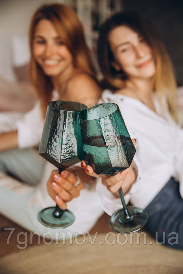 Чарки з кольорового скла 7gnomov.com.ua