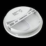Світлодіодний Led світильник РКХ Biom 15 W з датчиком руху 6000 K IP65 круг SMPL-R15, фото 5