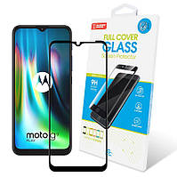 Защитное стекло Global Full Glue для Motorola Moto G9 Play / Moto E7 Plus - Black