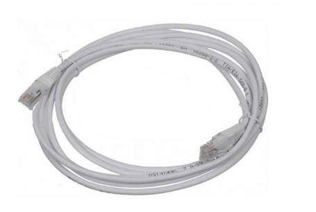 Інтернет мережевий LAN кабель патч-корд HX CAT 5E 3 метри Сірий, фото 2