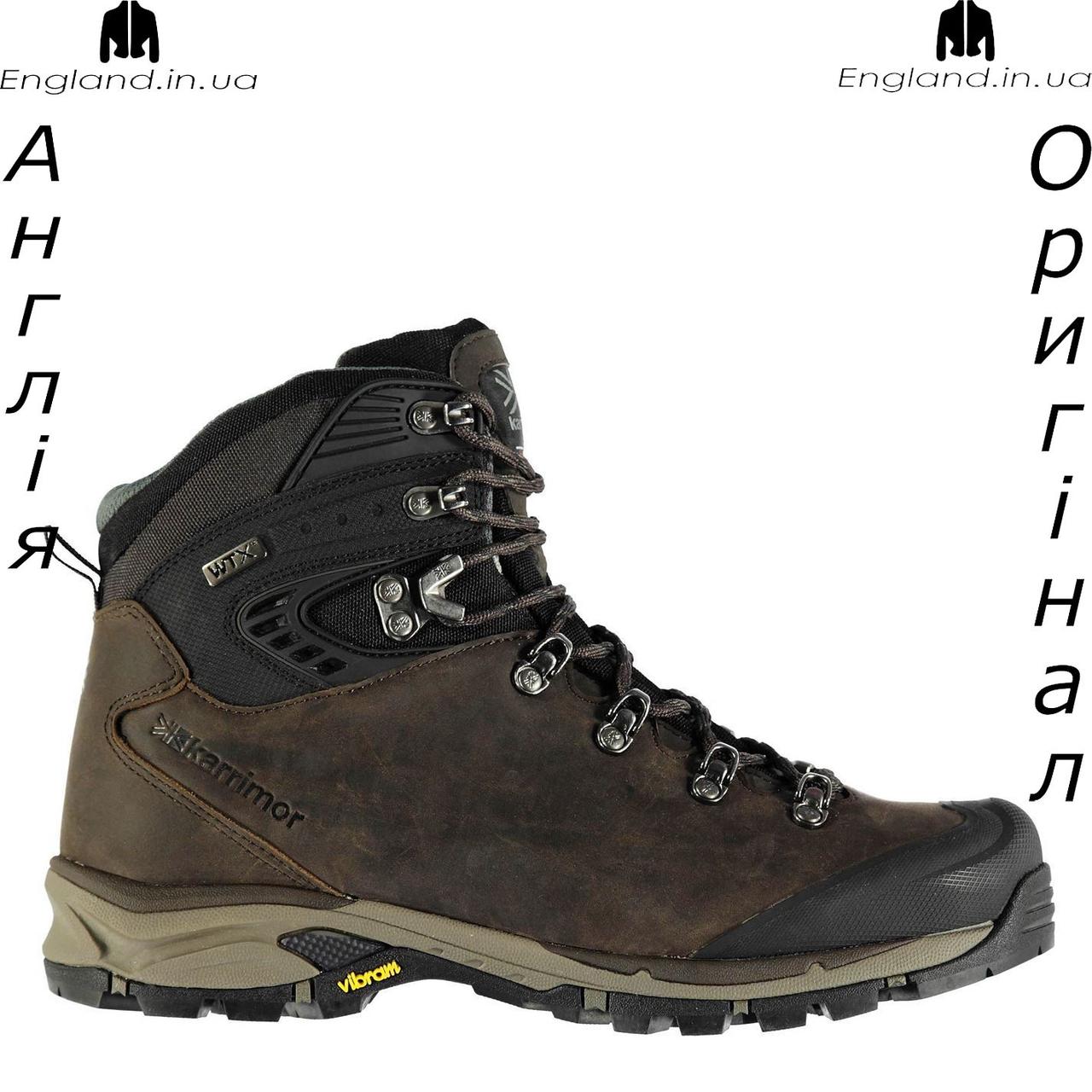 Черевики чоловічі шкіряні Karrimor Cheetah (Карімор) з Англії - трекінгові тактичні Vibram, фото 1