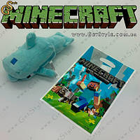 Игрушка Дельфин из Minecraft Dolphin 24 см