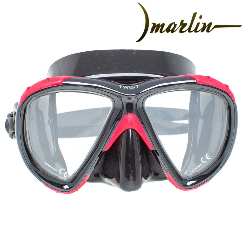 Маска Marlin Twist Black / Red