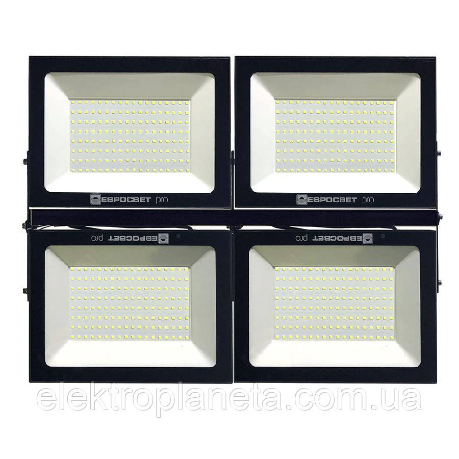Прожектор світлодіодний ЕВРОСВЕТ 400Вт 6400К EV-400-01М 36000Лм модульний, фото 1