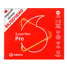 Стартовый пакет Vodafone SuperNet Pro (первый месяц оплачен)