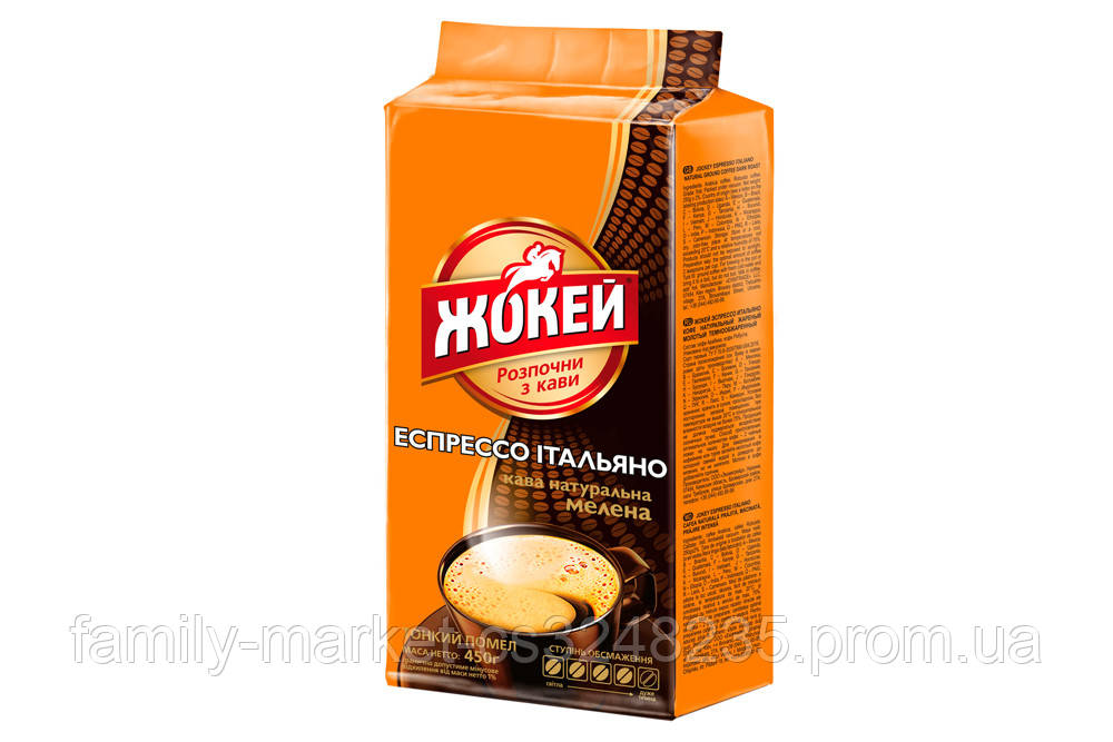 Кава Жокей італійсько 100г мовляв. (4605246004643)