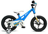 Дитячий велосипед RoyalBaby MgDino 14 синій RB14-21-BLU, фото 2