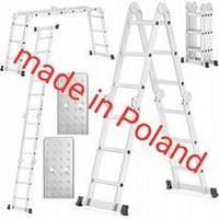 Драбина алюмінієва трансформер 4#3 HIGHER