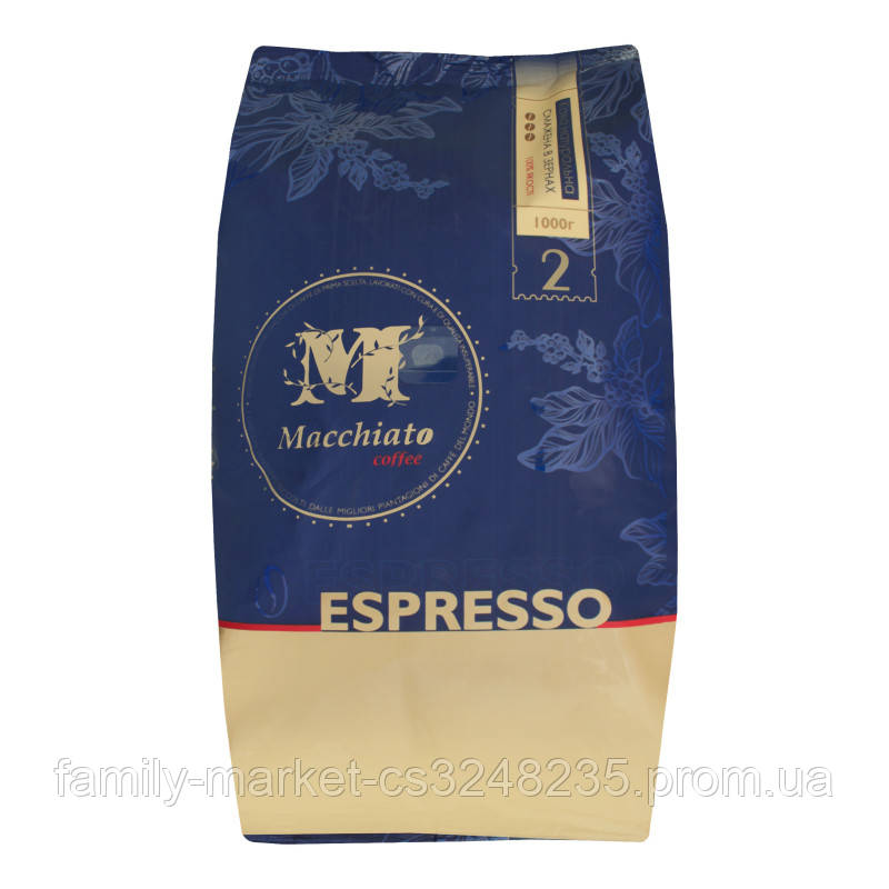 Кава Macchitto зер. 1 кг Espresso (4820217870038)