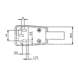 Штекер PC-10-2231, кутовий, фото 5