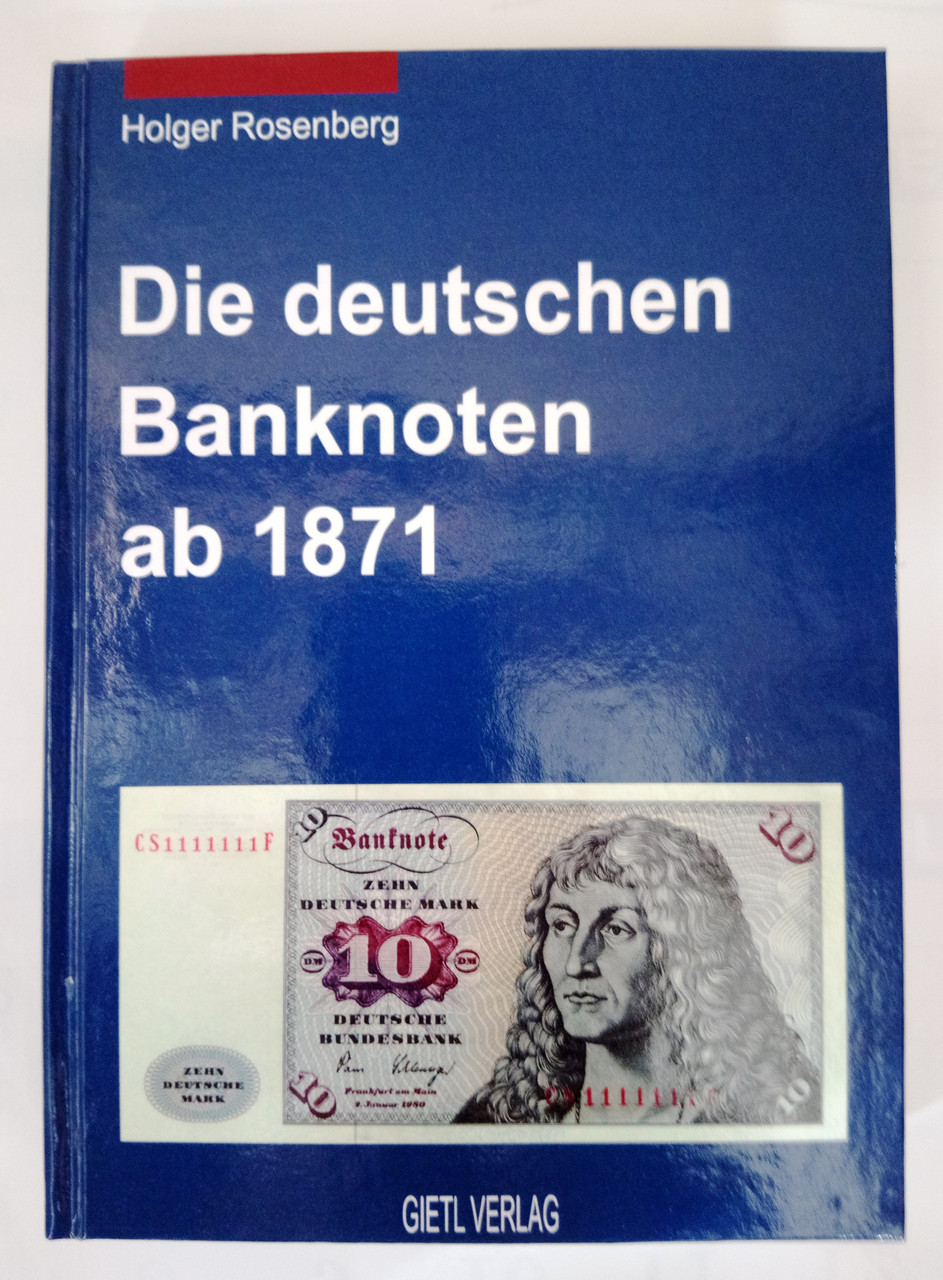 Каталог банкнот Німеччини 1871-2001гг.