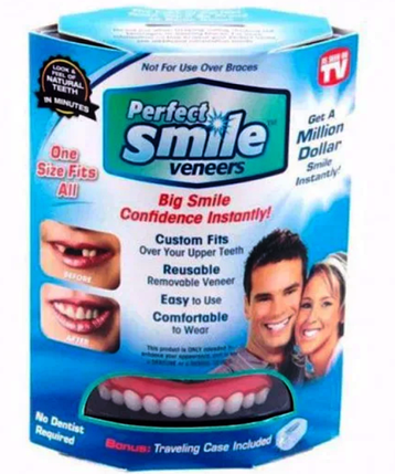 Знімні вініри елайнери Veneers Snap-on smile, фото 3