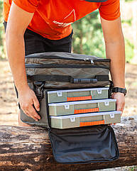 Сумка Fisher рибальське 3х секційна для зберігання дрібних аксесуарів,