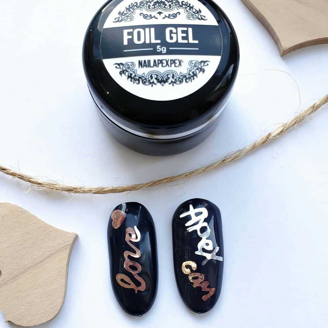 NailApex Foil Gel 01 для фольги Прозорий