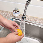 Гнучкий шланг насадка-розпилювач на кран TURBO FLEX для економії води, фото 6