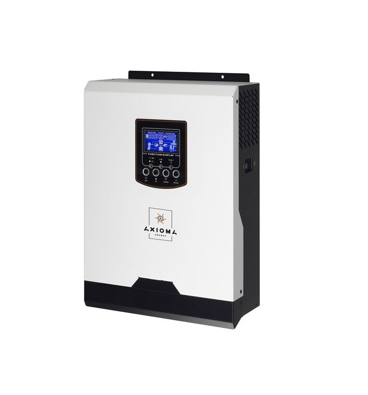 Гібридний ДБЖ AXIOMA energy ISPWM 2000 (2 кВт, 24VDC, ШІМ, PVmax 1.2кВт., Vmax 80VDC)
