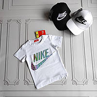 Біла дитяча футболка Nike