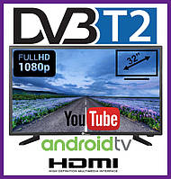 Телевизор Domotec 32" HDMI USB VGA DVB Т2