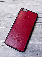 Чохол Fancy для Iphone 6+ 6S+ PU шкіра Червоний