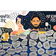 Романтичний скретч-постер для пари на подарунок My Romantic Poster (українська мова) в тубусі, фото 4