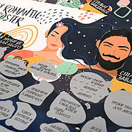 Романтичний скретч-постер для пари на подарунок My Romantic Poster (українська мова) в тубусі, фото 6