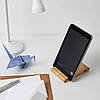 Підставка для телефону, смартфона, планшета IKEA BERGENES бамбук дерев'яна бежева ІКЕА БЕРГЕНЕС, фото 6