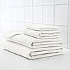 Махрові рушники для рук 2 шт 100% бавовна IKEA VÅGSJÖN 30x50 см білі смугасті ІКЕА ВОГШЕН, фото 3