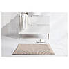 Махровий килимок для ванної 50x80 см 100% бавовна IKEA ALSTERN бежевий смугастий ІКЕА АЛЬСТЕРН, фото 5