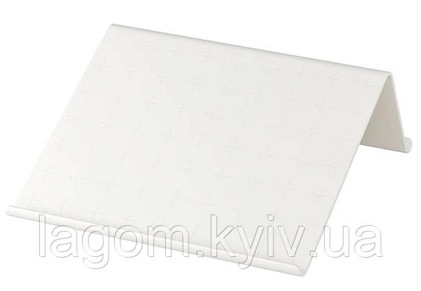 Підставка для планшета і електронної книги IKEA ІСБЕРГЕТ ІКЕА 25x25 см біла багатофункціональна