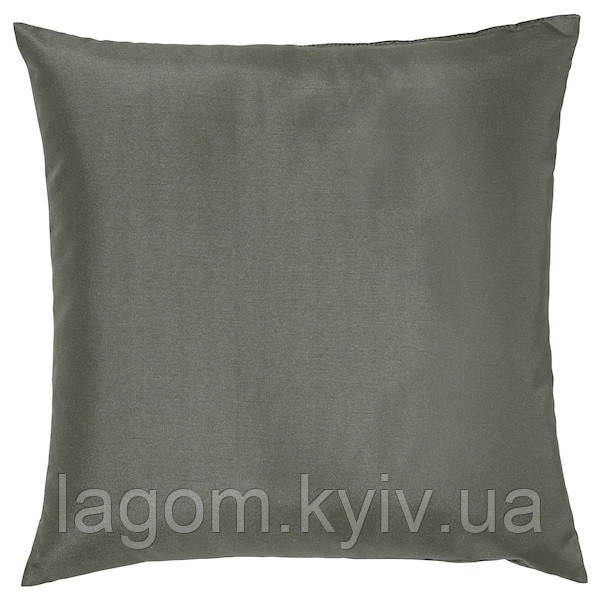 Подушка декоративна сіра 50x50 см IKEA ULLKAKTUS УЛЛЬКАКТУС ІКЕА