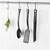 Набір кухонного приладдя IKEA GNARP (щипці / ложка / лопатка) пластикові аксесуари ІКЕА ГНАРП, фото 4