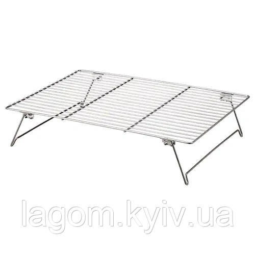 Охолоджуюча кондитерська решітка з нержавіючої сталі IKEA LÄTTBAKAD 39x28 см ІКЕА ЛОТТБАКАД