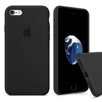 Чохол Silicone Full Cover для iPhone 6 / iPhone 6s Black