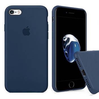 Чохол Silicone Full Cover для iPhone 6 / iPhone 6s Blue Cobalt