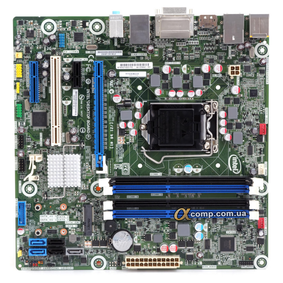 Материнская плата Intel DQ77MK (1155 • Q77 • 4xDDR3 • gen 3) БУ