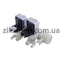 Клапан подачи воды для стир. машины 2WAY/90/10mm Indesit