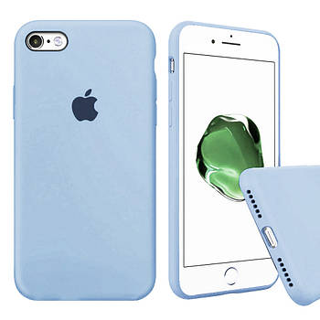 Чохол Silicone Full Cover для iPhone 7 / 8 Light Blue
