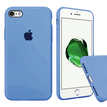 Чохол Silicone Full Cover для iPhone 7 / 8 Cornflower