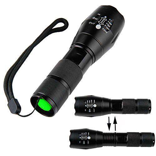 Ліхтар BL1831-T6, ЗП 220V/12V, 1х18650/3хААА, zoom, Box
